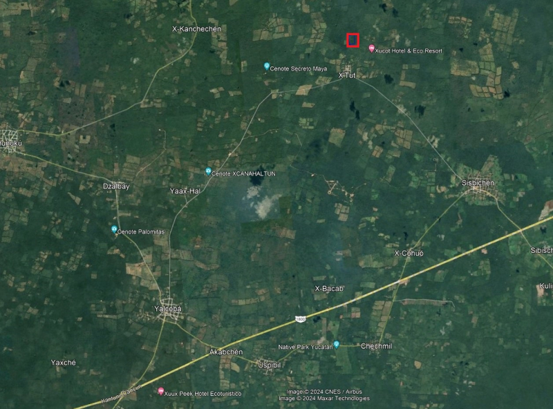 Terreno Con Cenote En Venta En XTUT, Valladolid Yucatán
