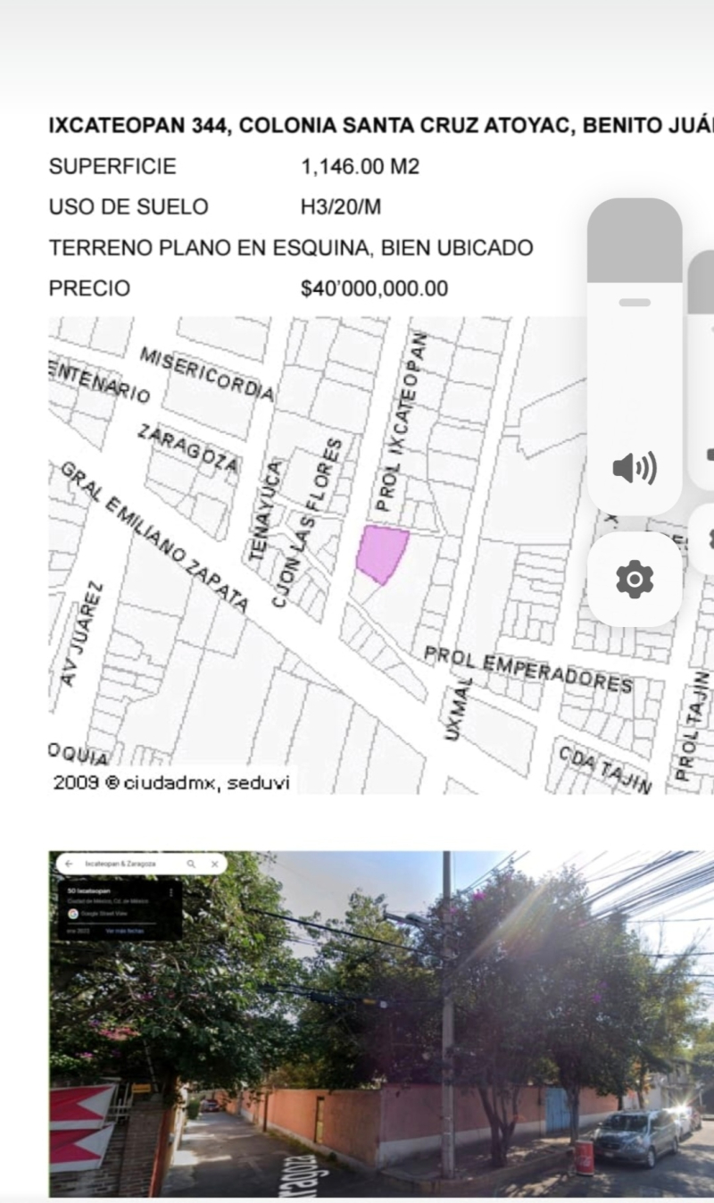 Terreno En Venta En Santa Cruz Atoyac