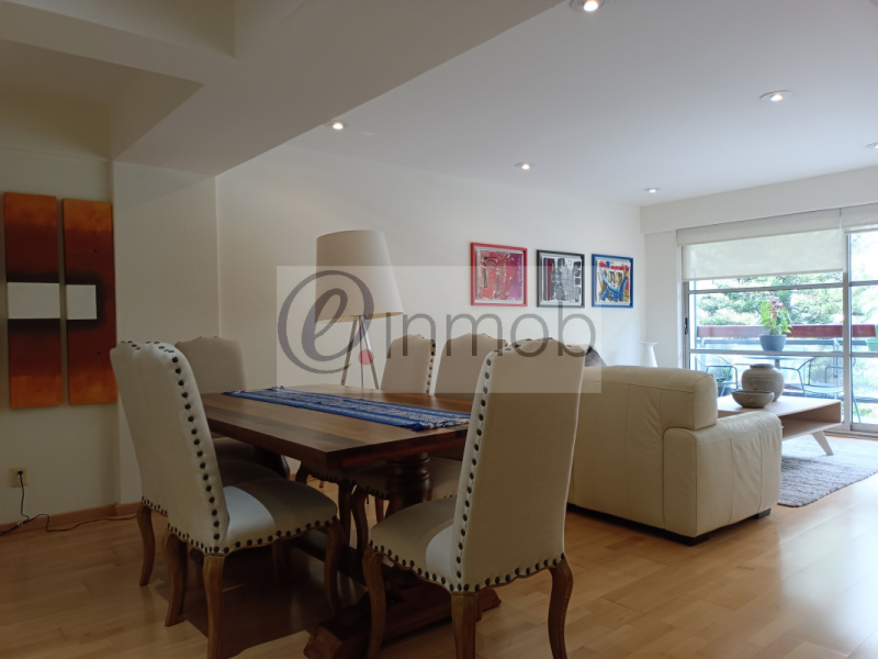 Renta Departamento Amueblado Polanco, Temistocles, Con Balcón