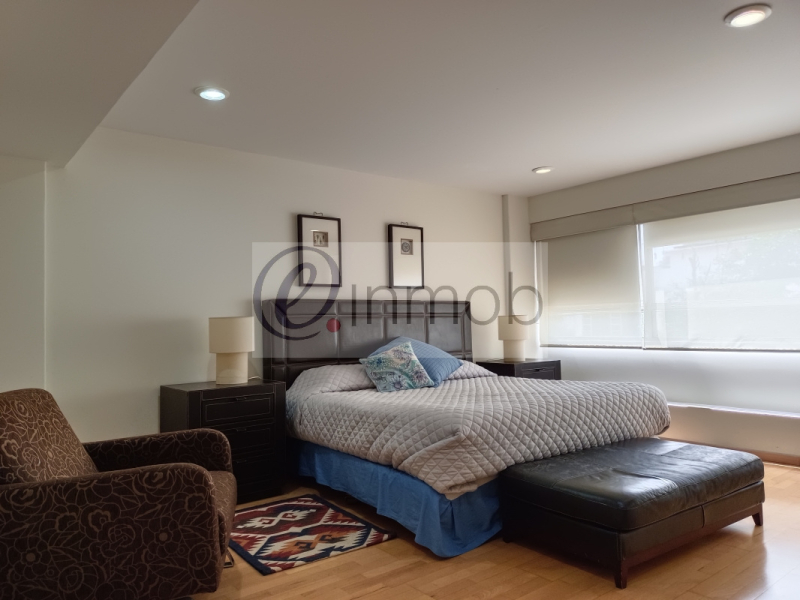 Renta Departamento Amueblado Polanco, Temistocles, Con Balcón