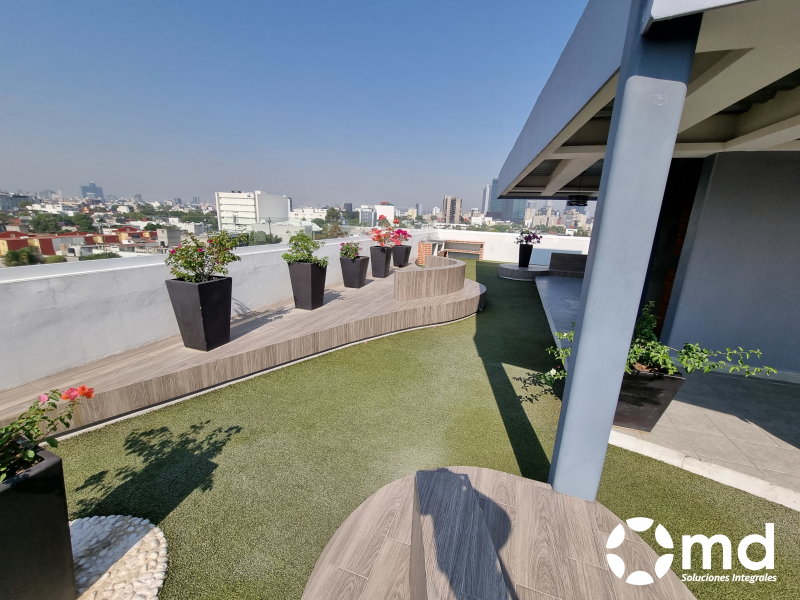 Departamento Amueblado  En Renta En Roma Norte