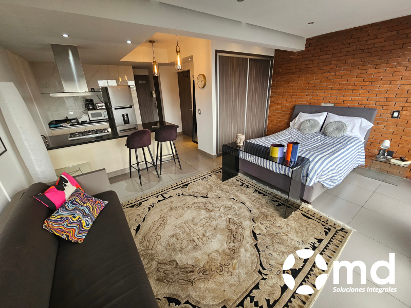 Departamento Amueblado  En Renta En Roma Norte