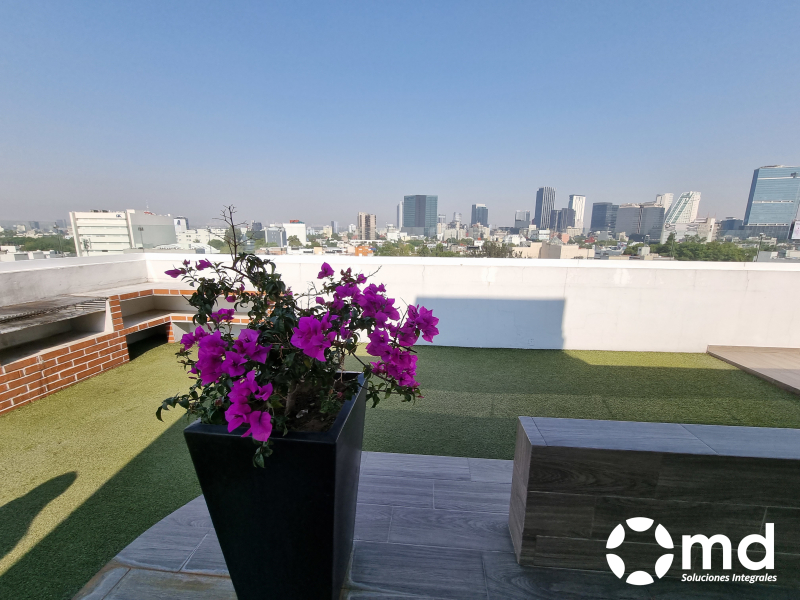 Departamento Amueblado  En Renta En Roma Norte