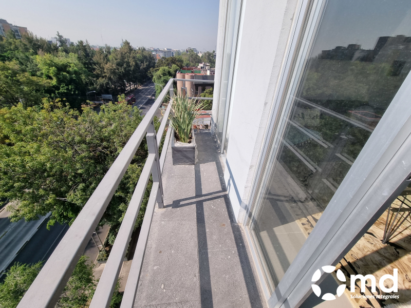 Departamento Amueblado  En Renta En Roma Norte