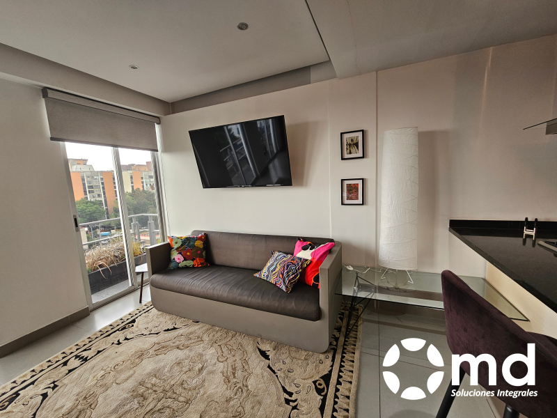 Departamento Amueblado  En Renta En Roma Norte