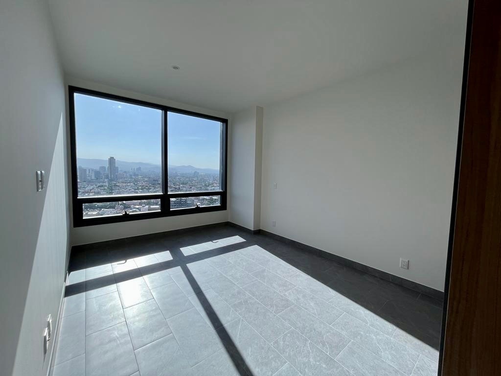 maravillosa vista panorámica desde el piso 28 en be grand reforma