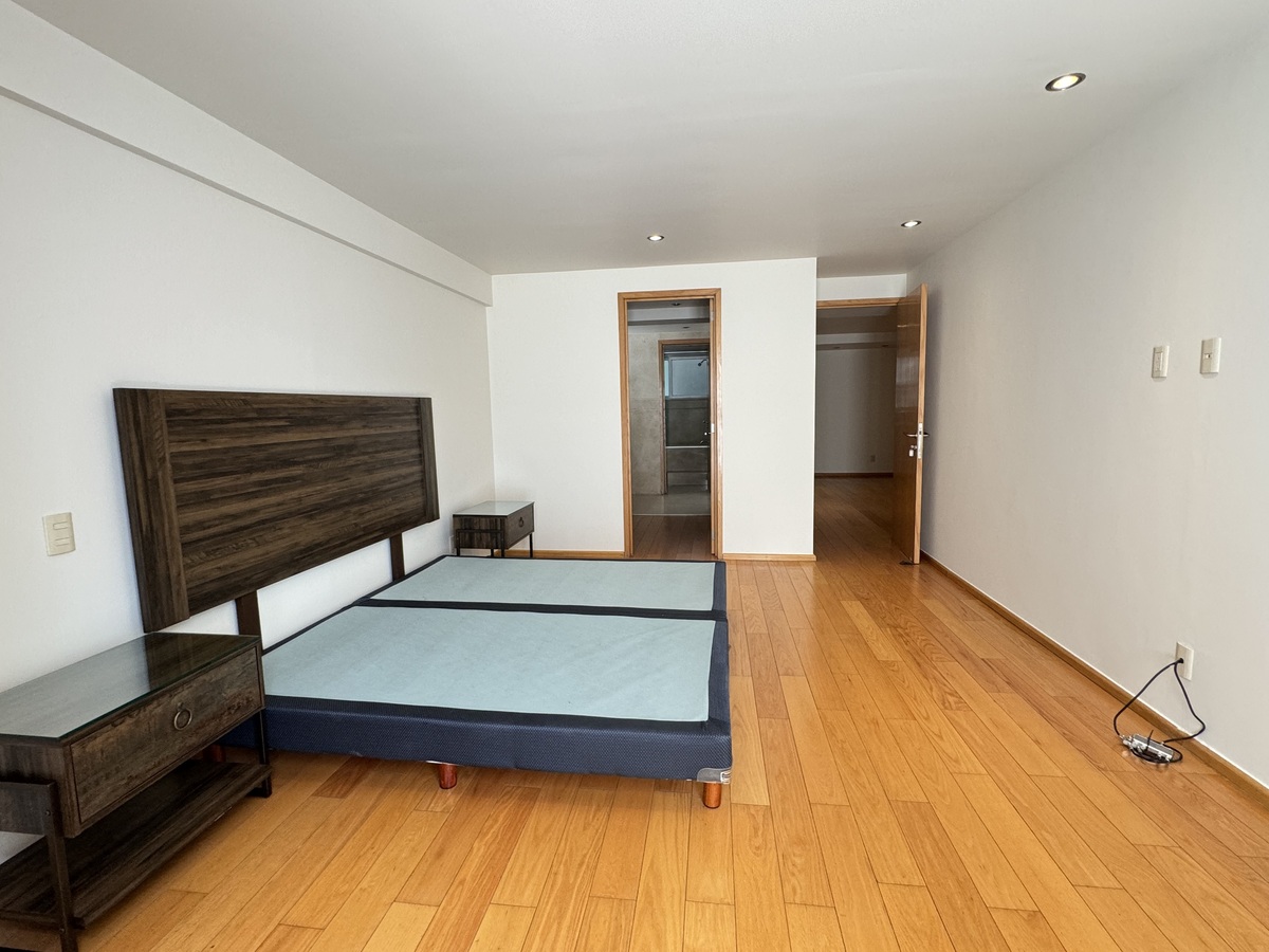 renta departamento polanco ciceron con balcón