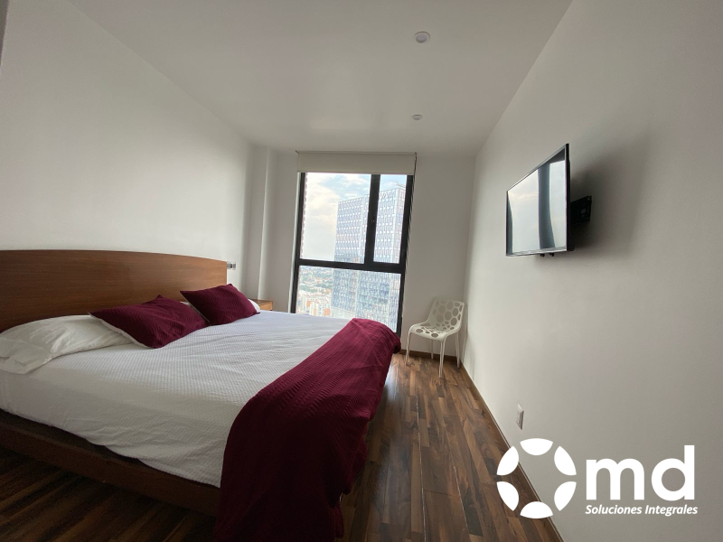 Departamento En Renta Amueblado En Be Grand Alto Polanco