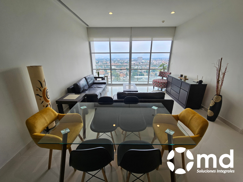 Departamento amueblado en Renta en Ampliación Granada