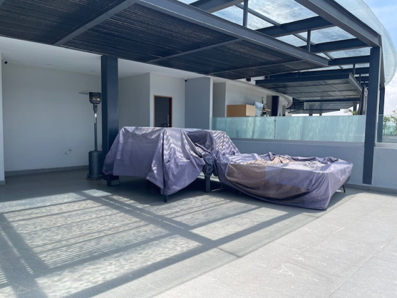 DEPARTAMENTO EN RENTA - 2 PISOS -AMUEBLADO Y EQUIPADO CON TERRAZA - PUNTA P�?RGOLA - BOSQUE REAL