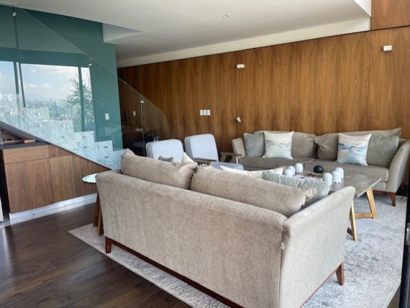 DEPARTAMENTO EN RENTA - 2 PISOS -AMUEBLADO Y EQUIPADO CON TERRAZA - PUNTA P�?RGOLA - BOSQUE REAL