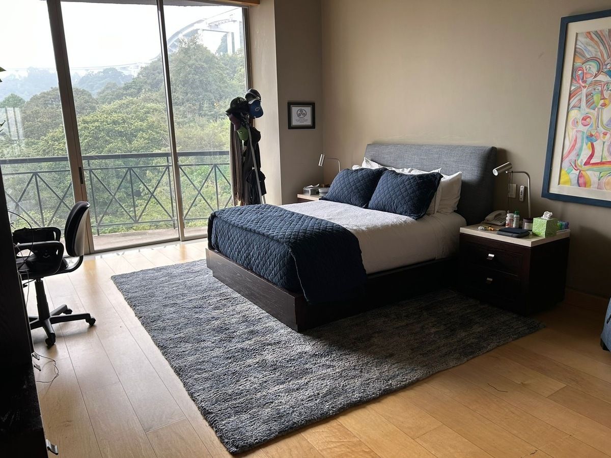 espectacular departamento en venta en bosques de santa fe