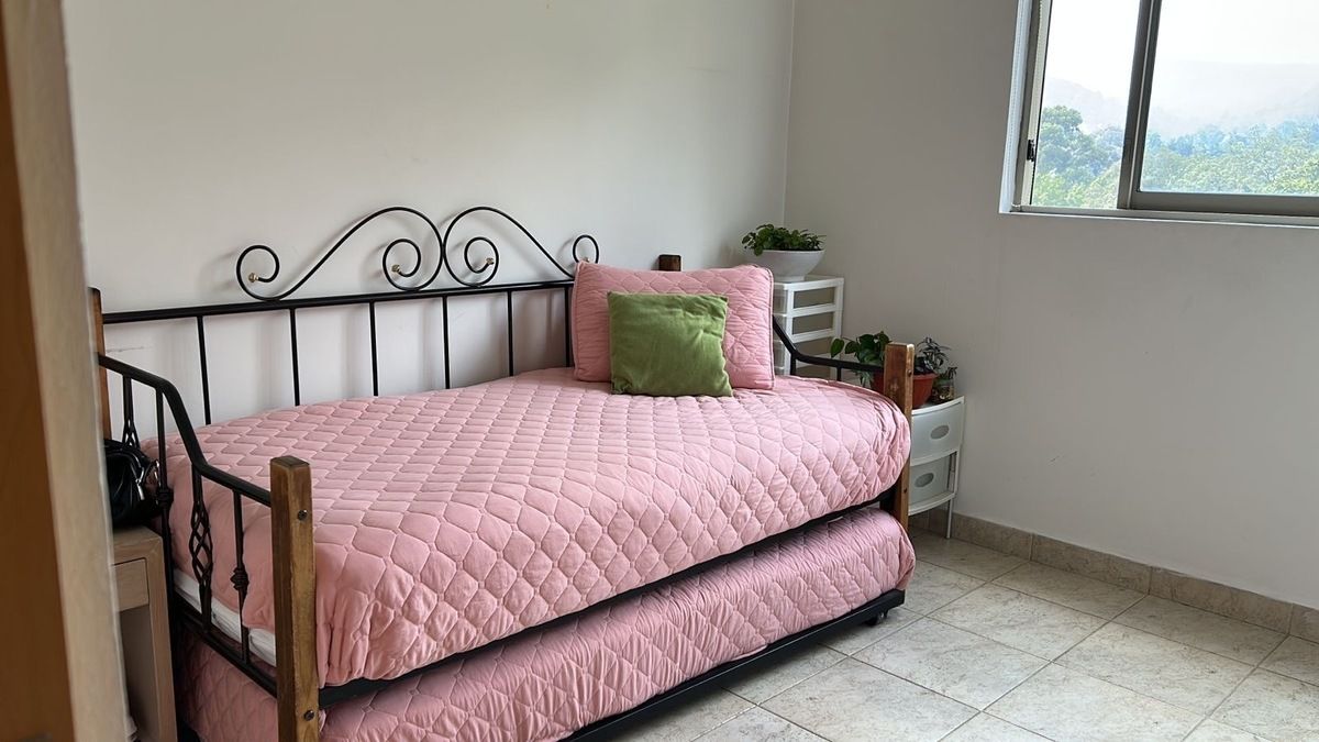 espectacular departamento en venta en bosques de santa fe