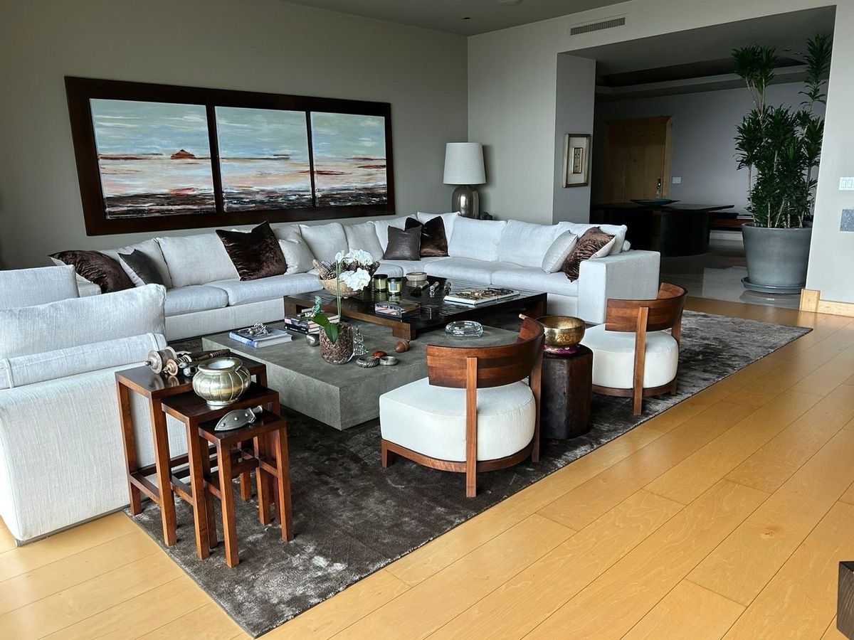 espectacular departamento en venta en bosques de santa fe