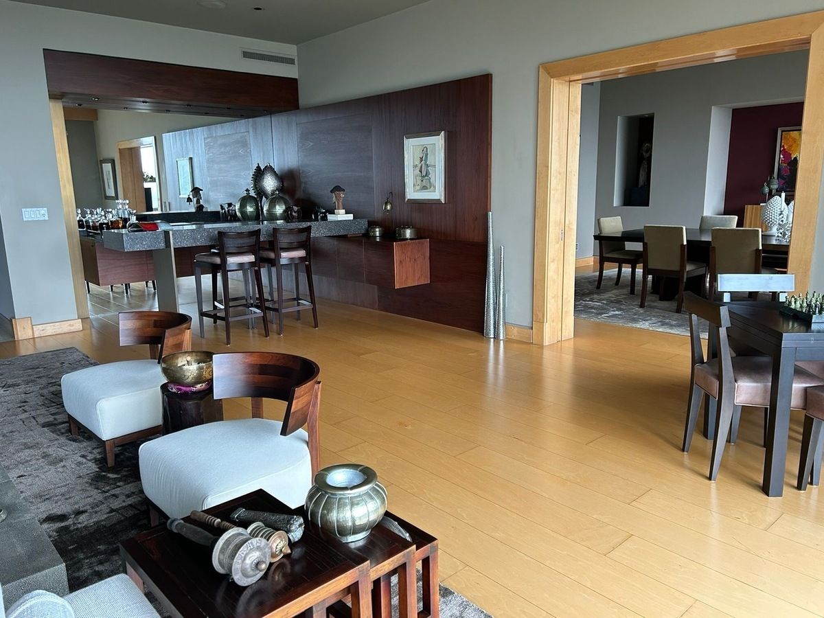 espectacular departamento en venta en bosques de santa fe
