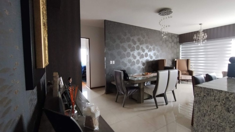 Venta Departamento En Grand Tower Del Valle, Piso 12 Vista Volcanes, 3 Recamaras