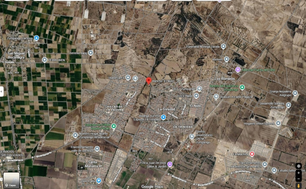 Terreno  En Venta En Zumpango