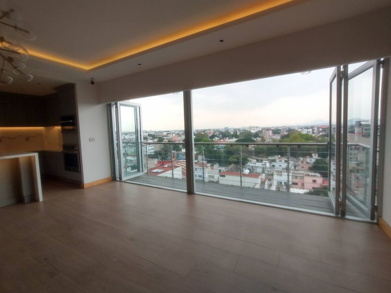 Renta Departamento En Grand Tower Valle, Piso 8 Vista Volcanes