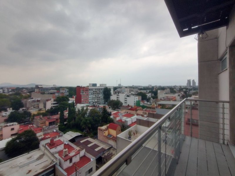 Renta Departamento en Grand Tower Valle, piso 8 vista volcanes