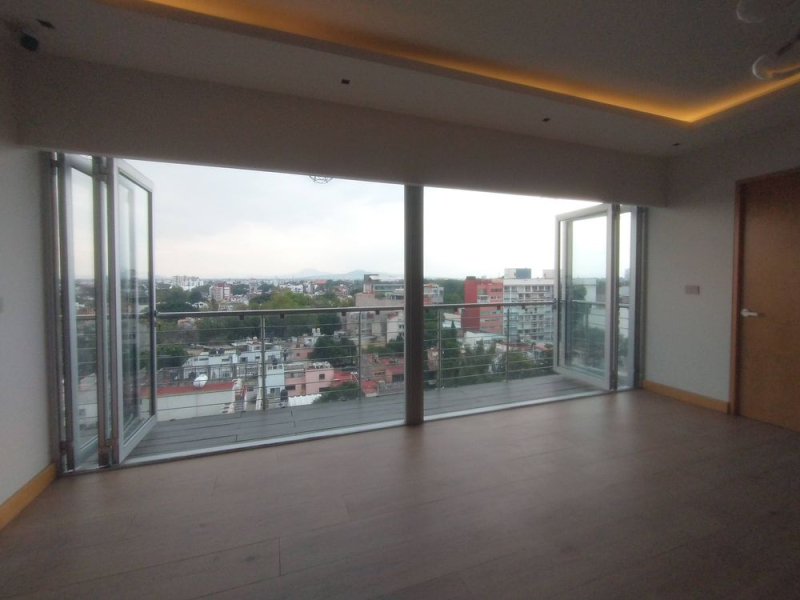 Renta Departamento En Grand Tower Valle, Piso 8 Vista Volcanes