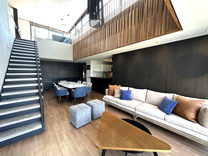 Departamento PH con terraza en renta en Central Park Interlomas