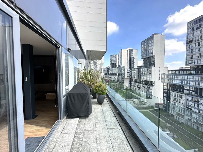 departamento ph con terraza en renta en central park interlomas