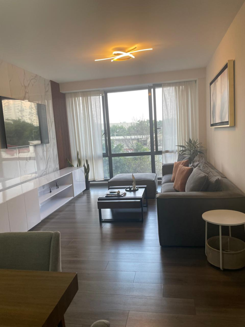 SE RENTA DEPARTAMENTO AMUEBLADO  EN BE GRAND COL.ANAHUAC MIGUEL HIDALGO, CDMX