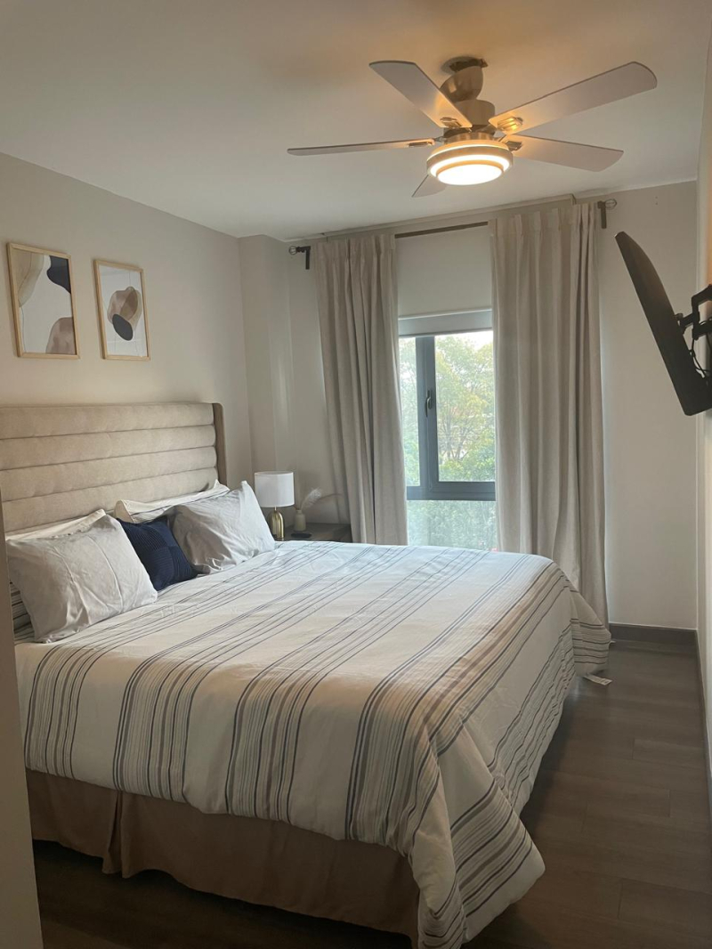 SE RENTA DEPARTAMENTO AMUEBLADO  EN BE GRAND COL.ANAHUAC MIGUEL HIDALGO, CDMX