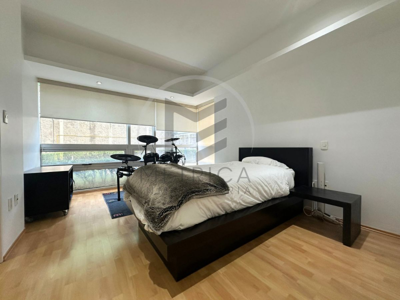departamento en venta en h2o en santa fe, frente al parque la mexicana: