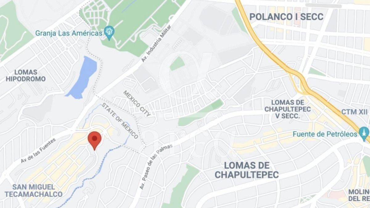 Terreno en Lomas de Tecamachalco en Venta