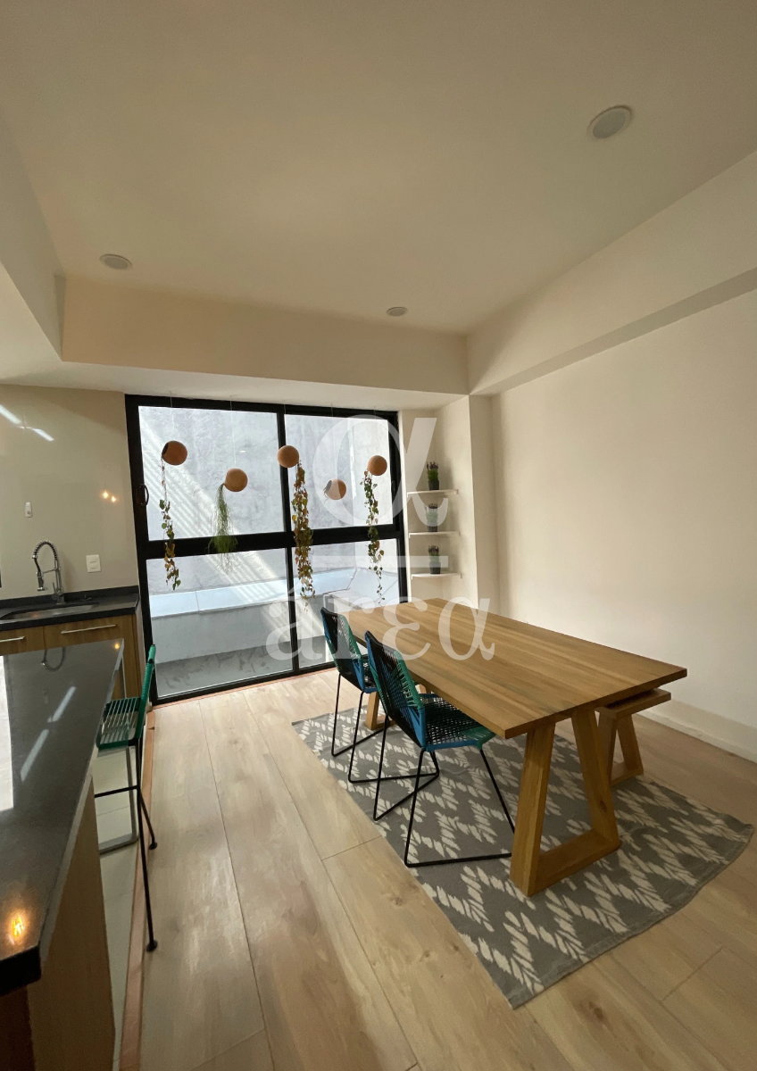 departamento semiamueblado en roma norte en venta en muy buena calle