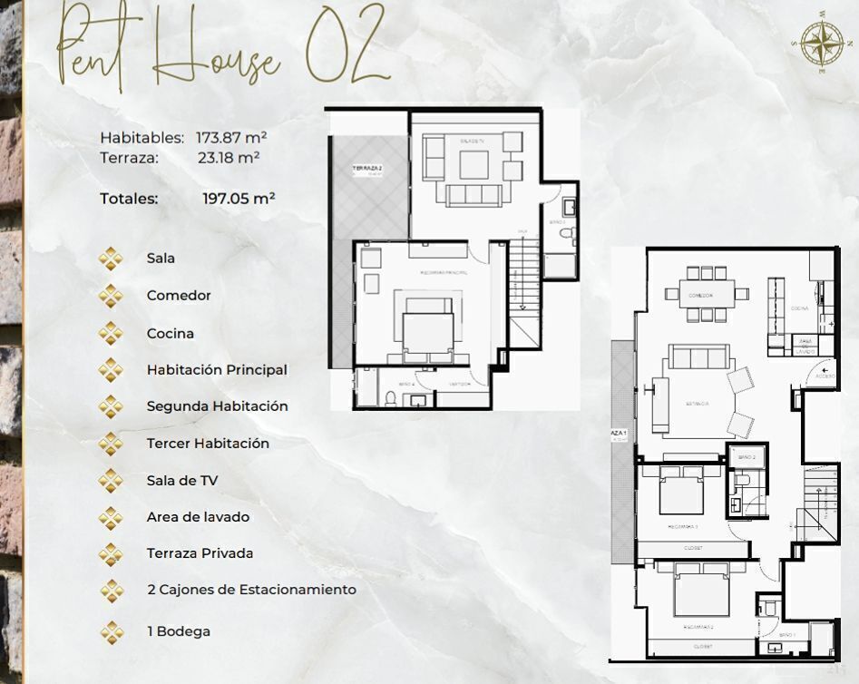 departamentos modernos con estilo en venta en condesa tipo 3