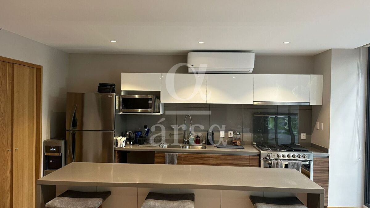 departamento con terraza en roma norte en venta