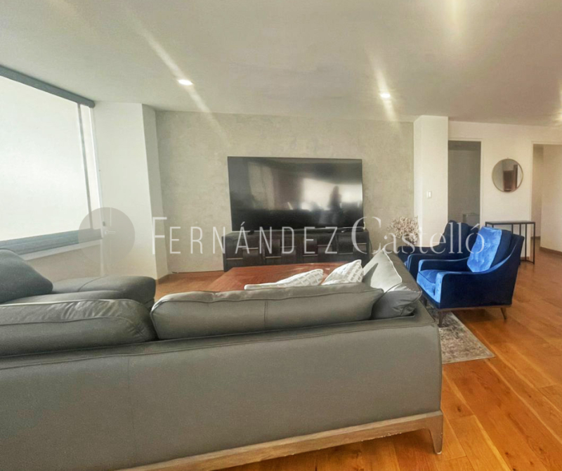 RENTA DE DEPARTAMENTO AMUEBLADO EN POLANCO