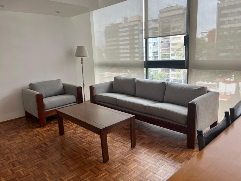 renta en polanco departamento amueblado