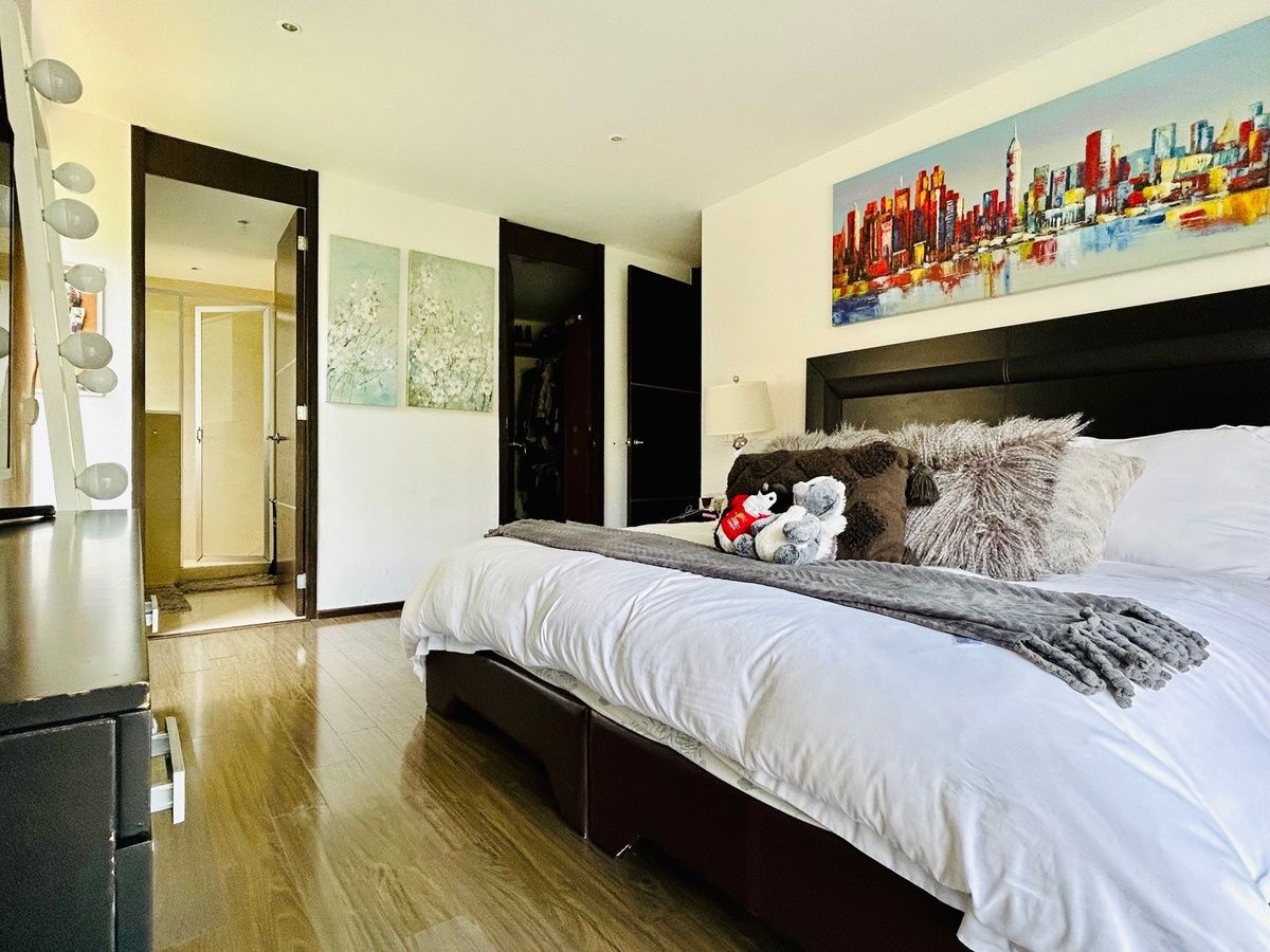 departamento en venta de 2 pisos con terraza en interlomas