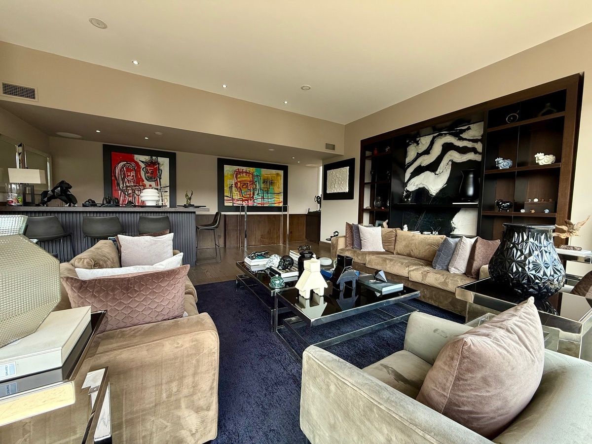 exclusivo departamento piso bajo en venta en cumbres de santa fe