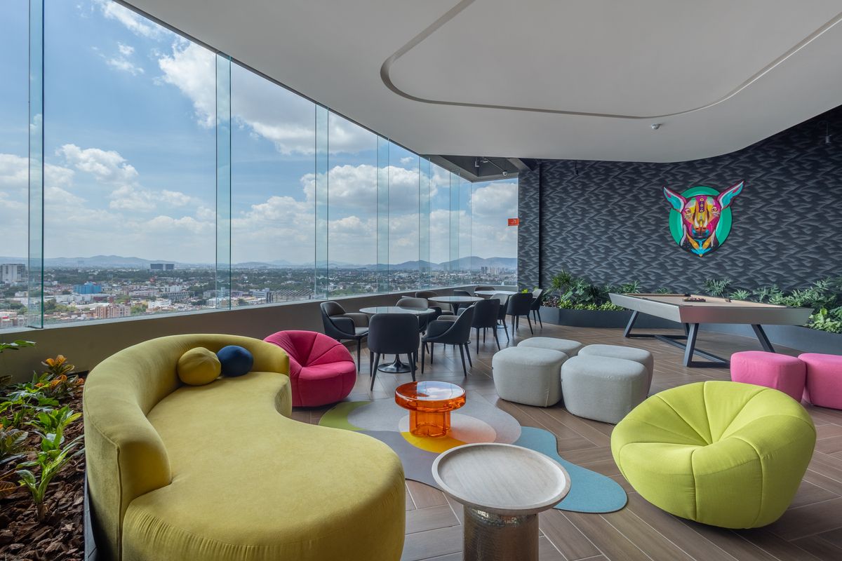 estudio en venta, skytown insurgentes, colonia tabacalera