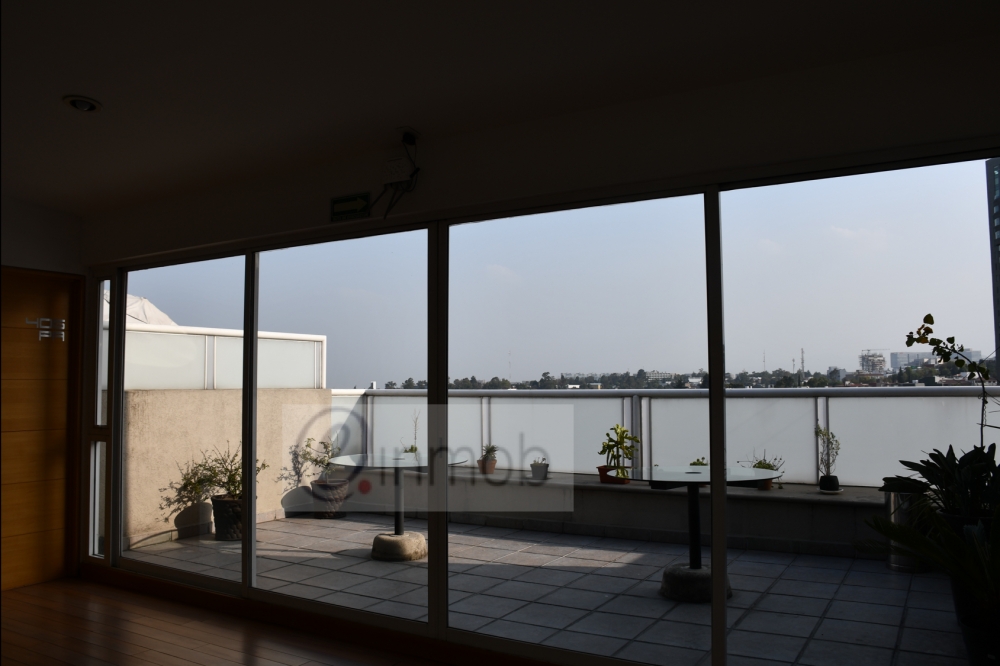 Departamento En Renta Tipo Loft Amueblado Con Balcón En Lomas Del Chamizal, Bosques De Las Lomas