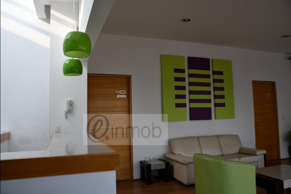 Departamento En Renta Tipo Loft Amueblado Con Balcón En Lomas Del Chamizal, Bosques De Las Lomas