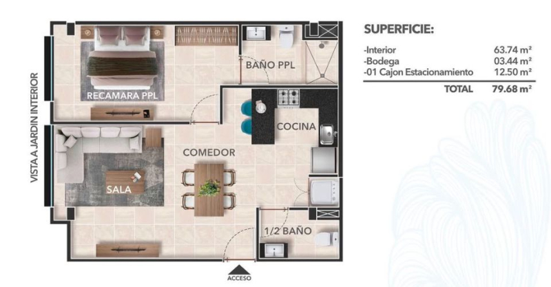 Departamento En Venta  Nonoalco En Antonio Van Dick