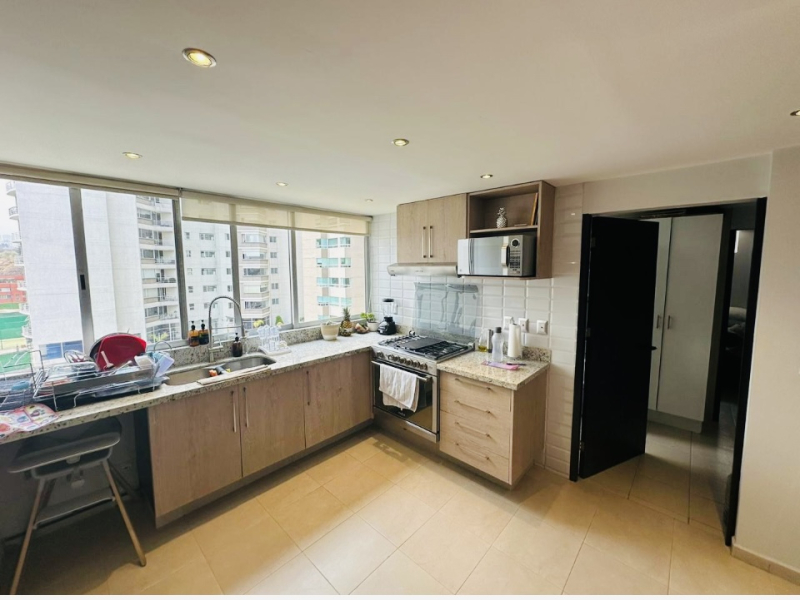Departamento En Venta, Interlomas Hacienda Del Ciervo, Remodelado.