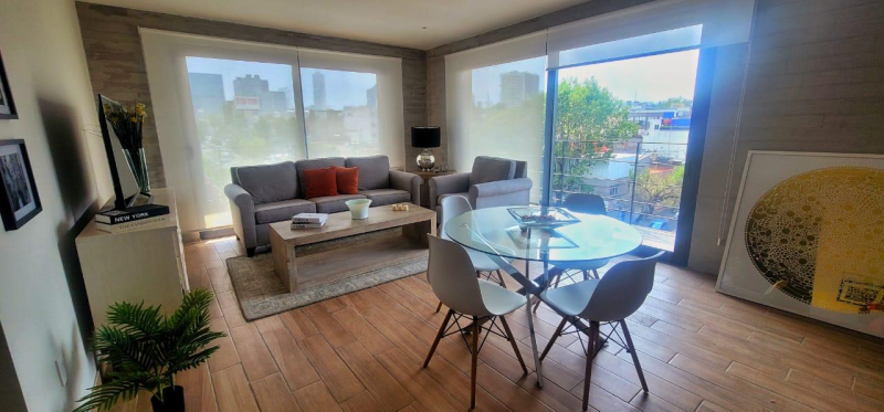 departamento nuevo en promoción venta revolucion 1014 d104