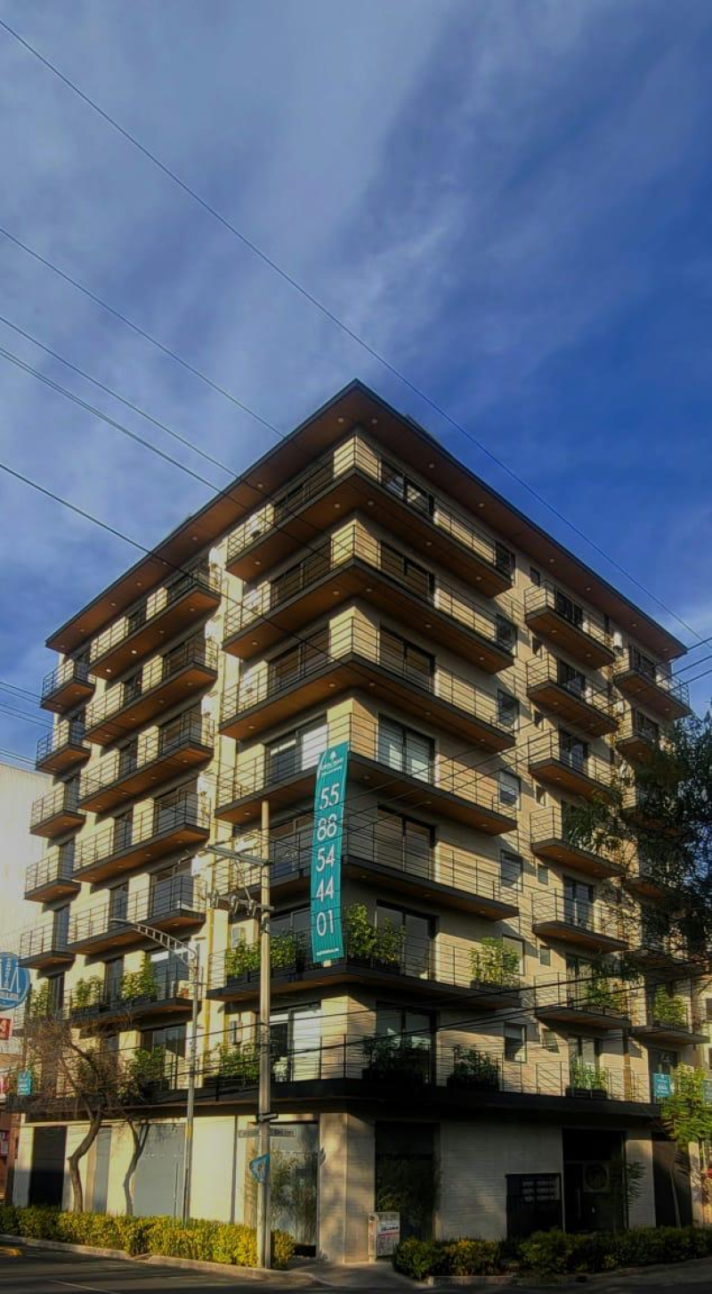departamento nuevo en promoción revolucion 1014 d601