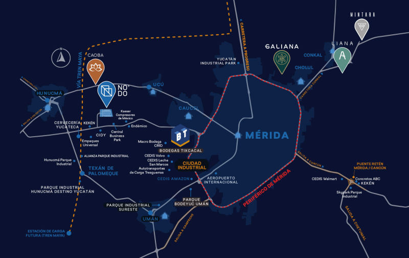 Lote Industrial Merida Comercial Logístico Nodo Park 