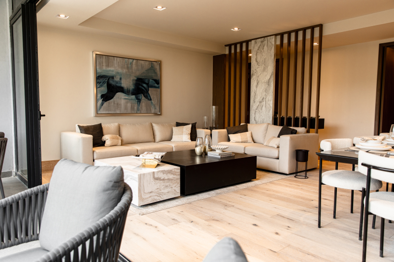 Departamento En Venta En Bosque Real Con Espectacular Terraza De 17 Mts Y Vista A Campo De Golf