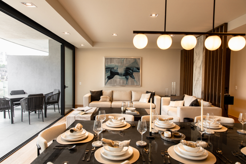 Departamento En Venta En Bosque Real Con Espectacular Terraza De 17 Mts Y Vista A Campo De Golf