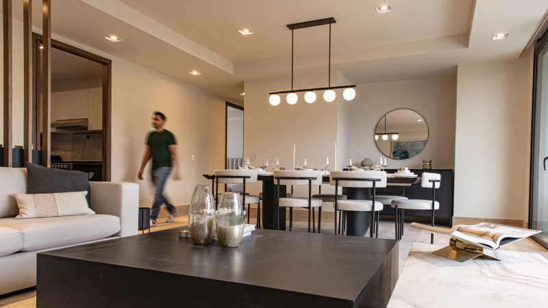 Departamento En Venta En Bosque Real Con Espectacular Terraza De 17 Mts Y Vista A Campo De Golf