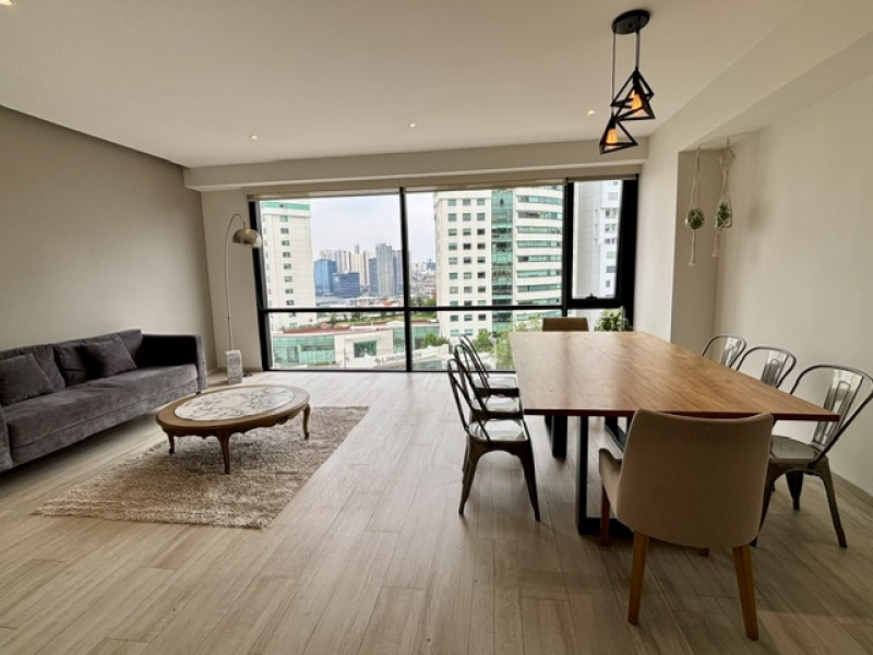 Departamento en renta, interlomas, AMUEBLADO