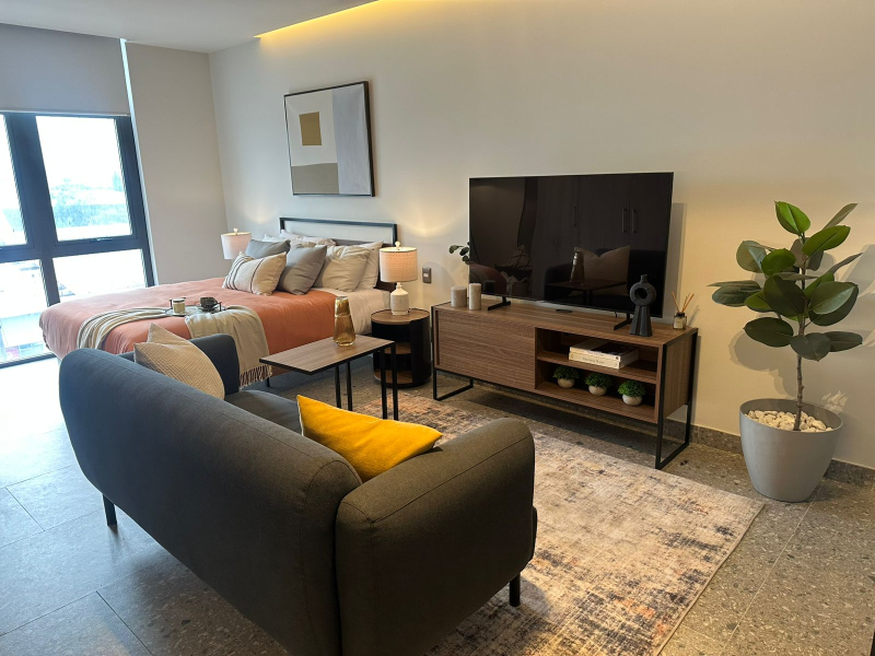Departamento Tipo Estudio En Renta En Lomas De Sotelo